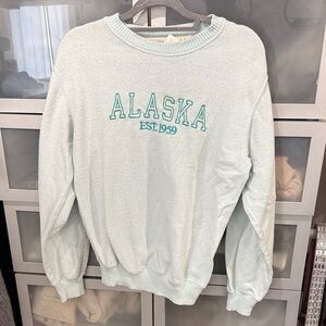 Alaska Women's Crew Neck Sweater - Mint Green